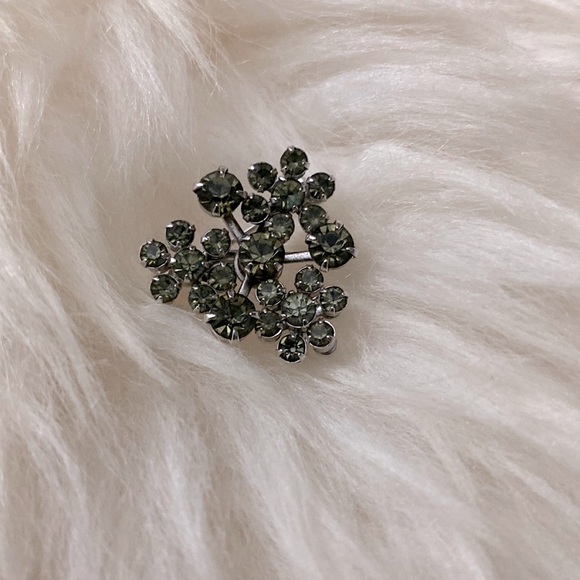 💲5 SALE💲Vintage Mid-Century Modern Atomic Starburst Brooch - Picture 1 of 4